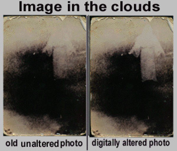 Jesus in Clouds